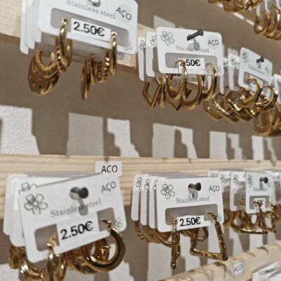 BRINCOS AÇO INOXIDÁVEL